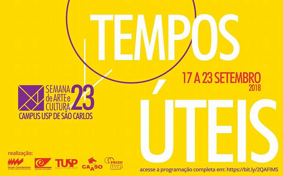 23ª Semana de Arte e Cultura da USP no Campus USP de São Carlos